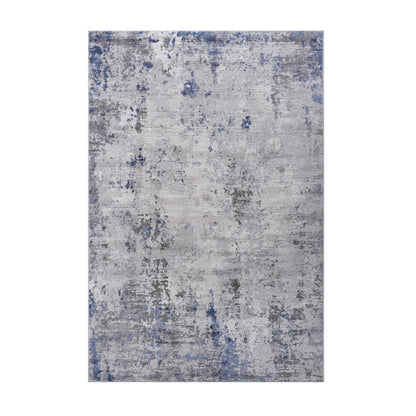Marfi - 2' X 3' Abstract Area Rug - Silver