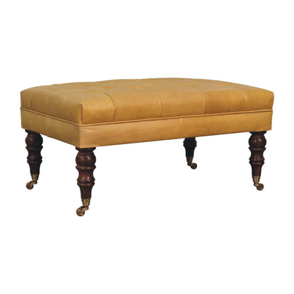 Buffalo - Ottoman With Castor Legs