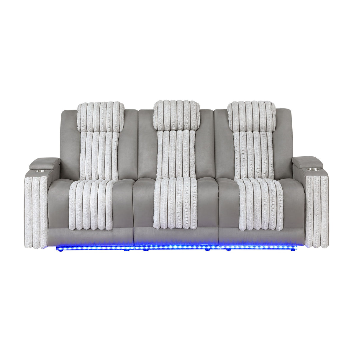 Duran - Power Reclining Sofa With Power Headrest