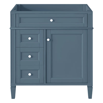 Bathroom Vanity With 2 Drawers And Tip-Out Drawer, Storage Cabinet