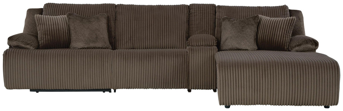 Top Tier - 4 Piece Reclining Sectional