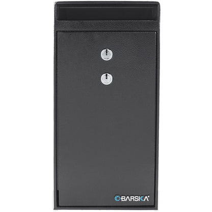 0 27 Cu Ft Dual Key Depository Safe - Black