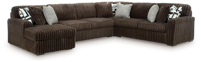 Midnight-Madness - 4 Piece Sectional