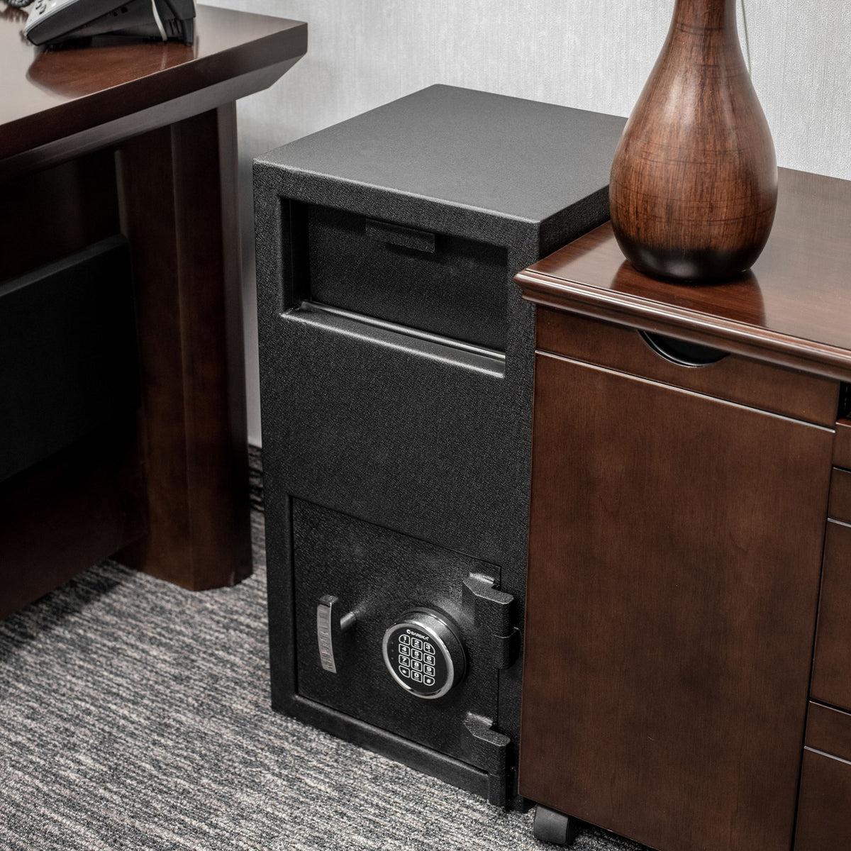 Solid Steel Keypad Depository Safe