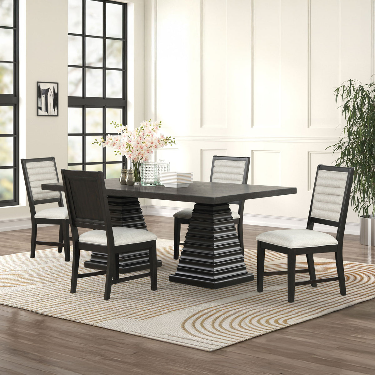Plateau - 78" Rectangle Dining Table Set