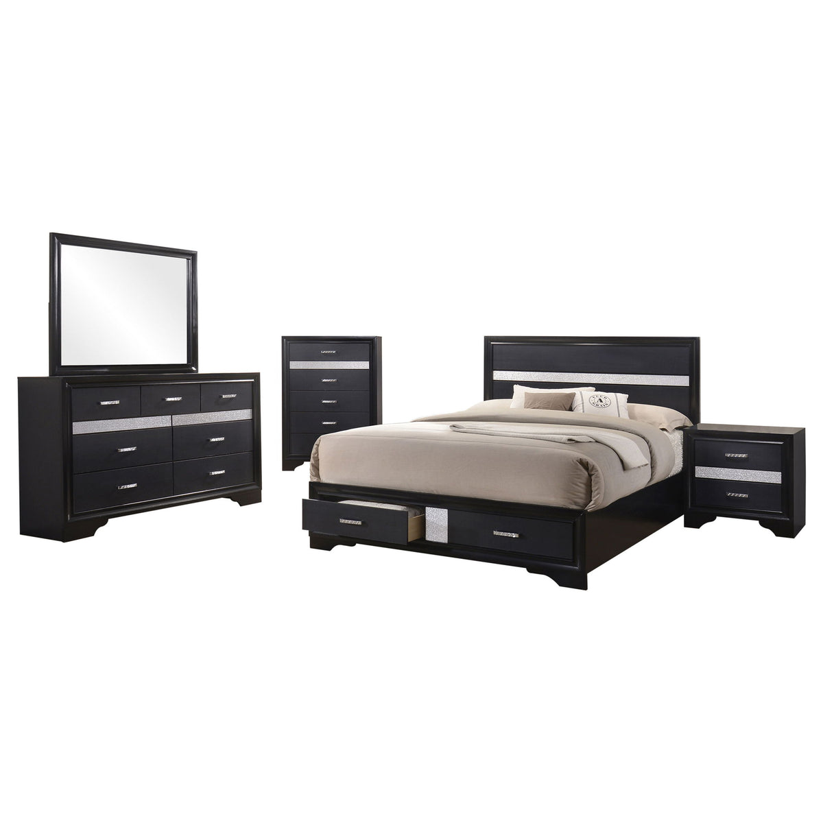Annie - 5 Piece Bedroom Set
