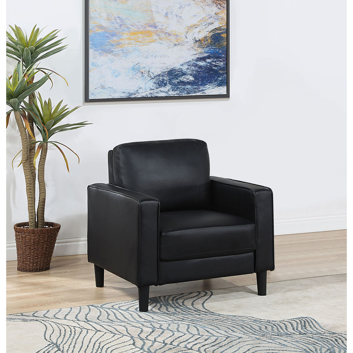 Farallone -Track Arm Accent Chair