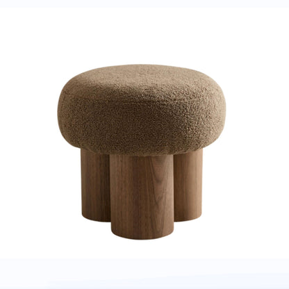 Versatile Mushroom Stool With Cushion