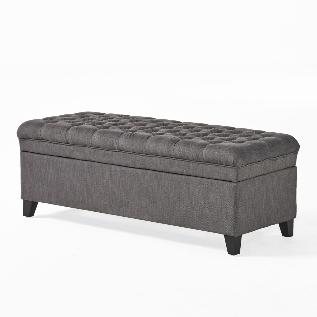 Juliana - Storage Ottoman With Birch Legs
