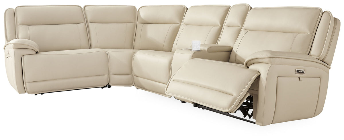Double Deal - 5 Piece Reclining Sectional