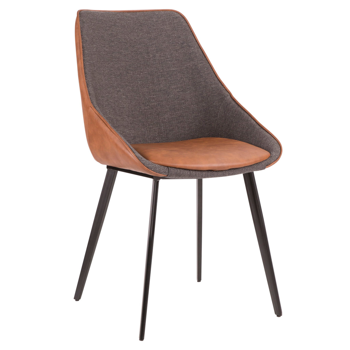 Marche - Contemporary Two Tone Chair (Set of 2) - Brown