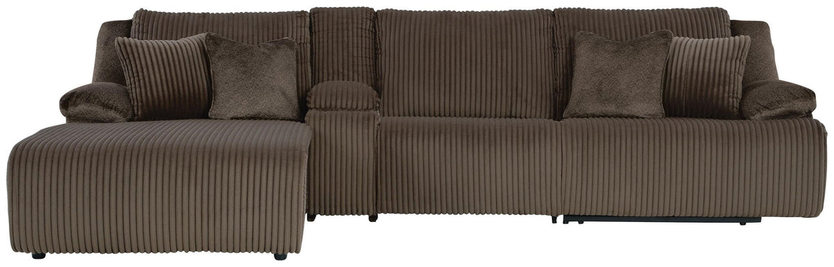 Top Tier - 4 Piece Reclining Sectional