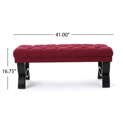 Hilton - Ottoman Bench Classic Style