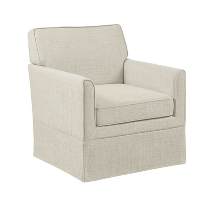 Timeless - Accent Armchair With Classic Track Arm Silhouette And Skirted Base