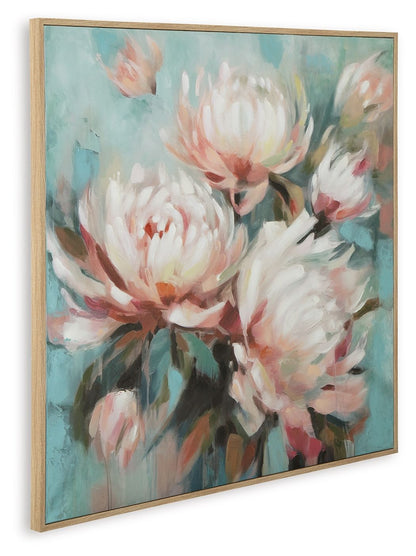 Parryville - Wall Art - Aqua / Pink