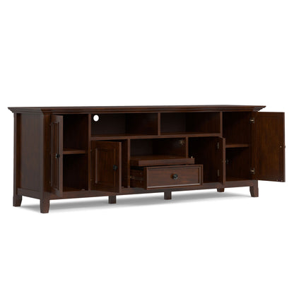 Amherst - TV Stand For TVs Up To 80" - Brown