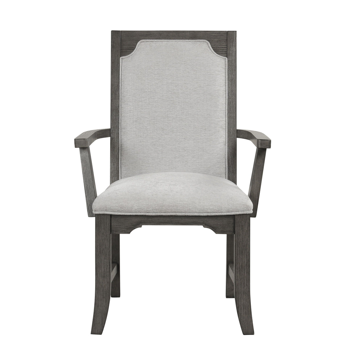 Lisbon - Dining Arm Chair (Set of 2) - Gray