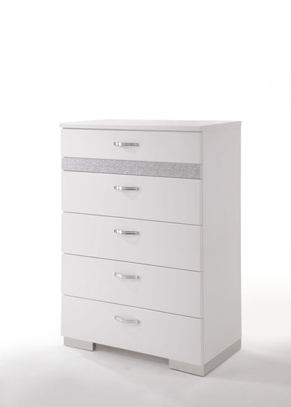 Naima II - High Gloss Chest - White