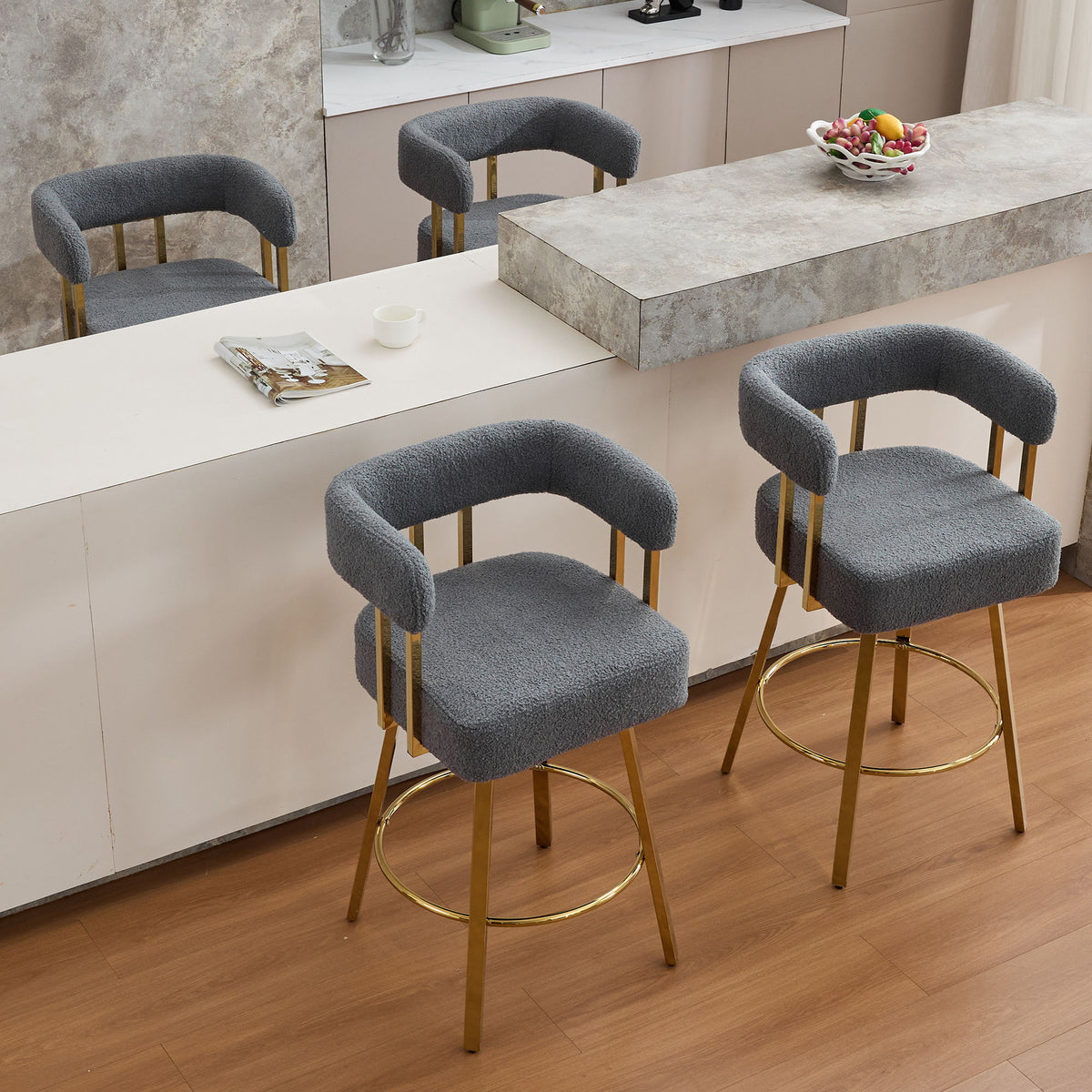 Decorative Upholstered Side Chair For Living Room (Set of 2)