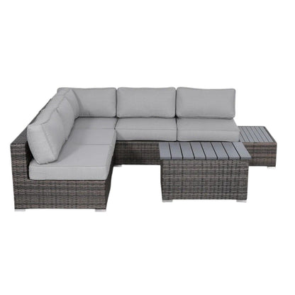 Stylish Entertainment Sectional Set, Outdoor Living