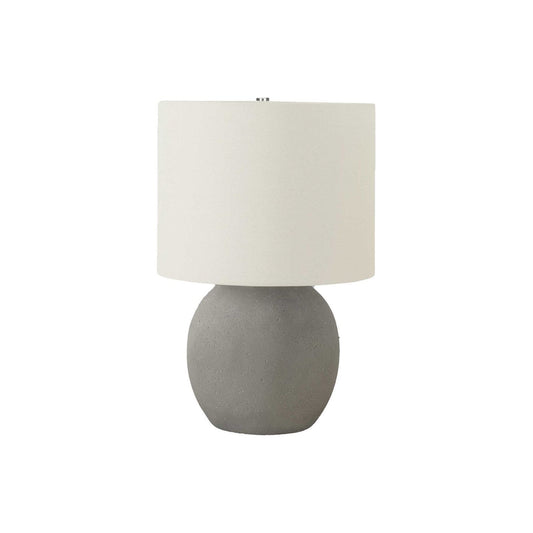 Lighting, Table Lamp, Concrete, Contemporary - Gray