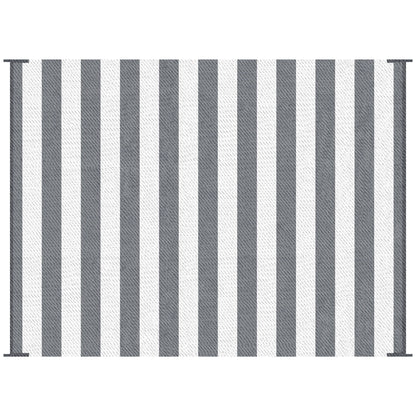 Outsunny - Reversible Outdoor Rug, 9' x 12' Waterproof Plastic Straw Floor Mat, Portable Rv Camping Carpet With Carry Bag, Large Floor Mat For Backyard, Deck, Picnic, Beach - Multicolor