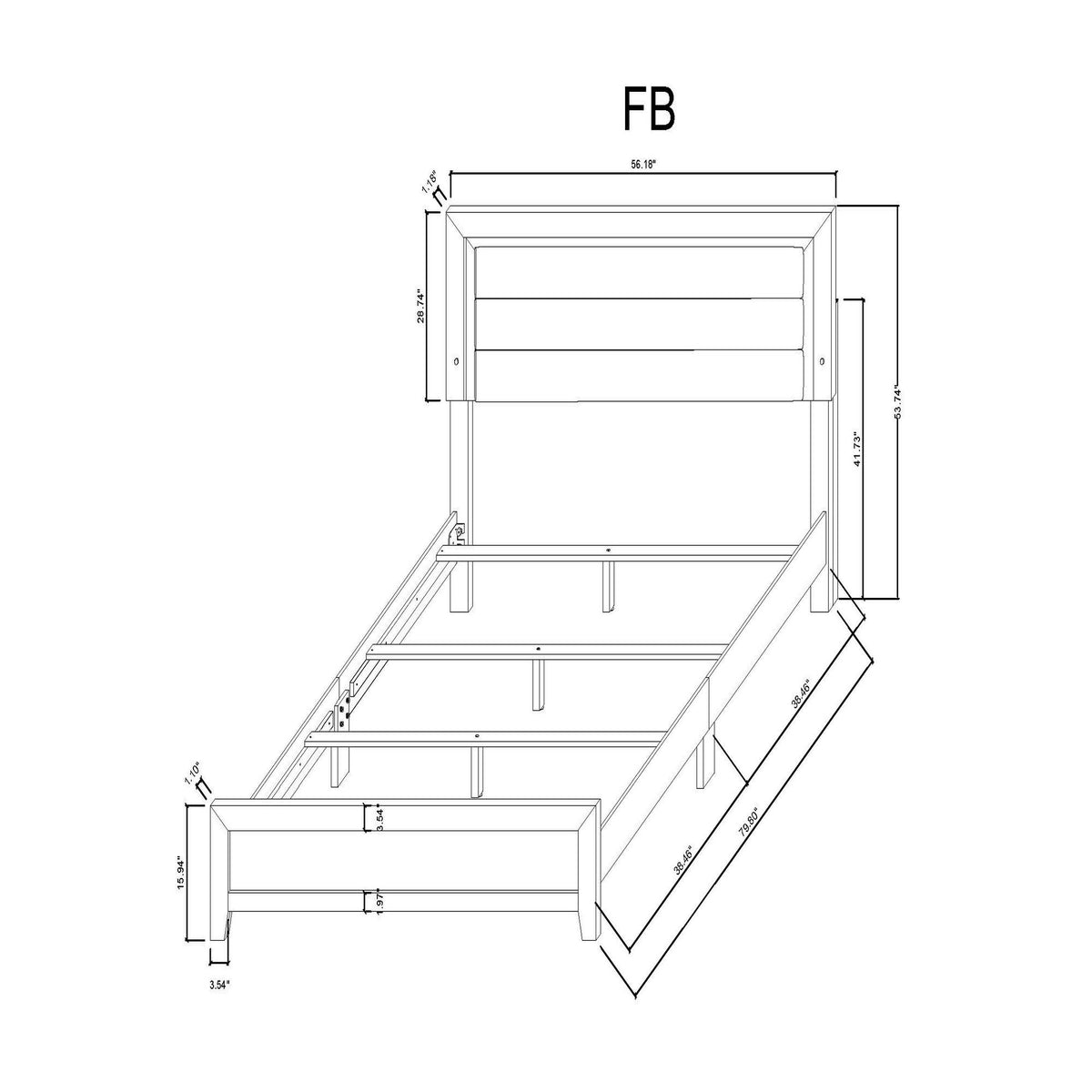 Omoda - Bed With LED