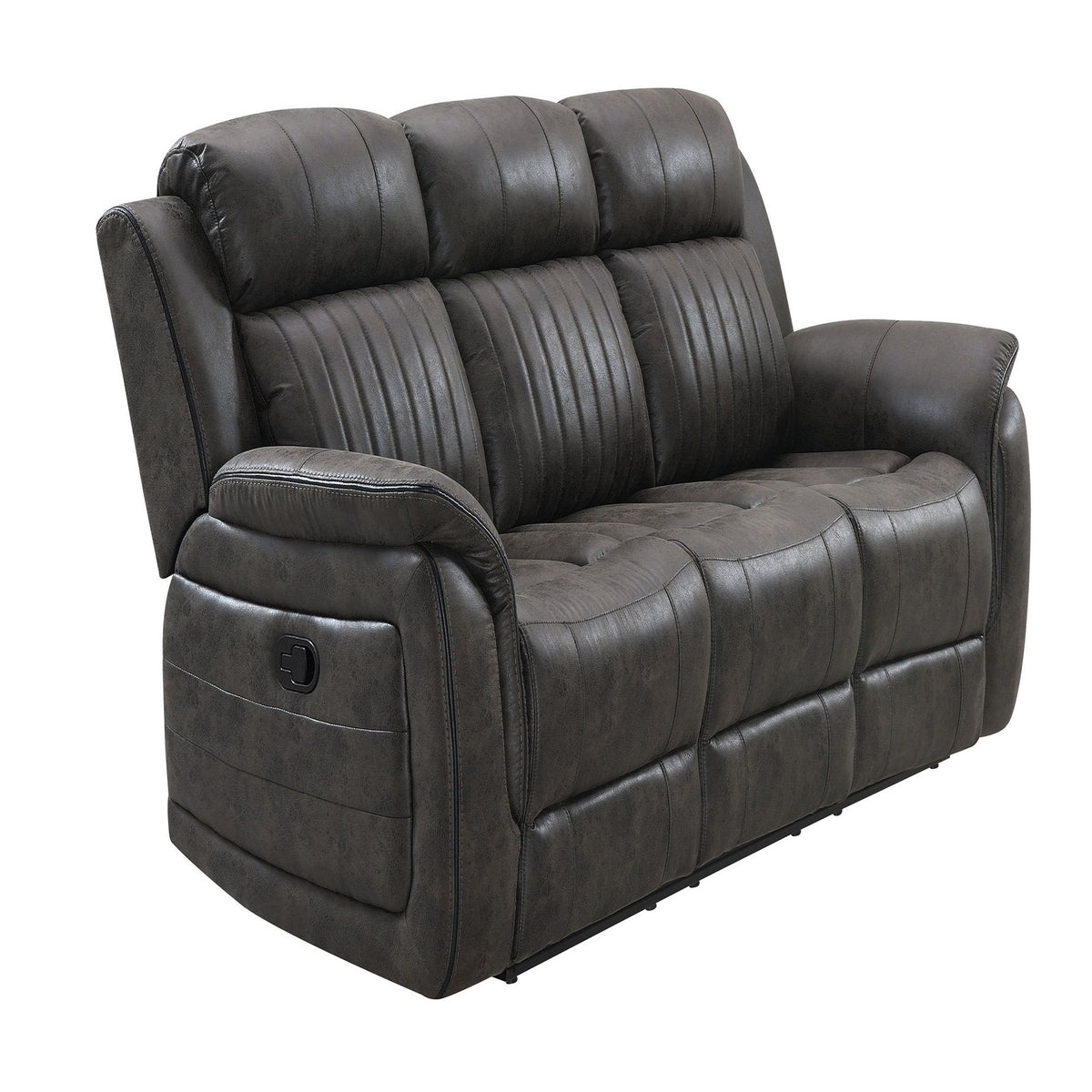 Steban - Reclining Sofa - Gray