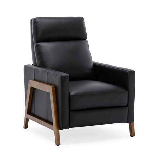 Richland - Push Back Recliner Chair - Black