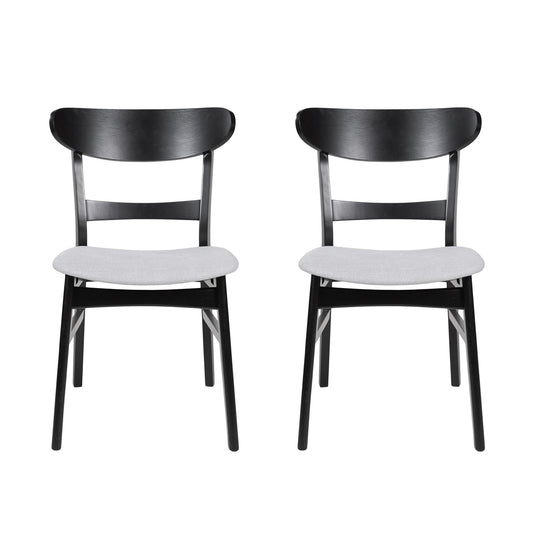 5 Piece Dining Set With Table And 4 Upholstered Chairs