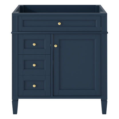 Bathroom Vanity With 2 Drawers And Tip-Out Drawer, Storage Cabinet