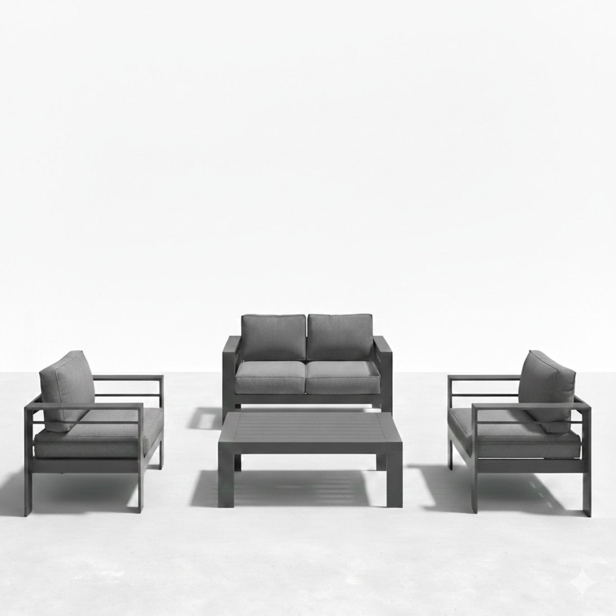 Outdoor Patio Set, All-Weather & Thick Cushions