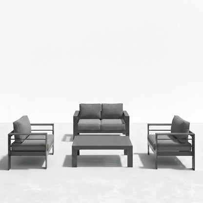 Outdoor Patio Set, All-Weather & Thick Cushions