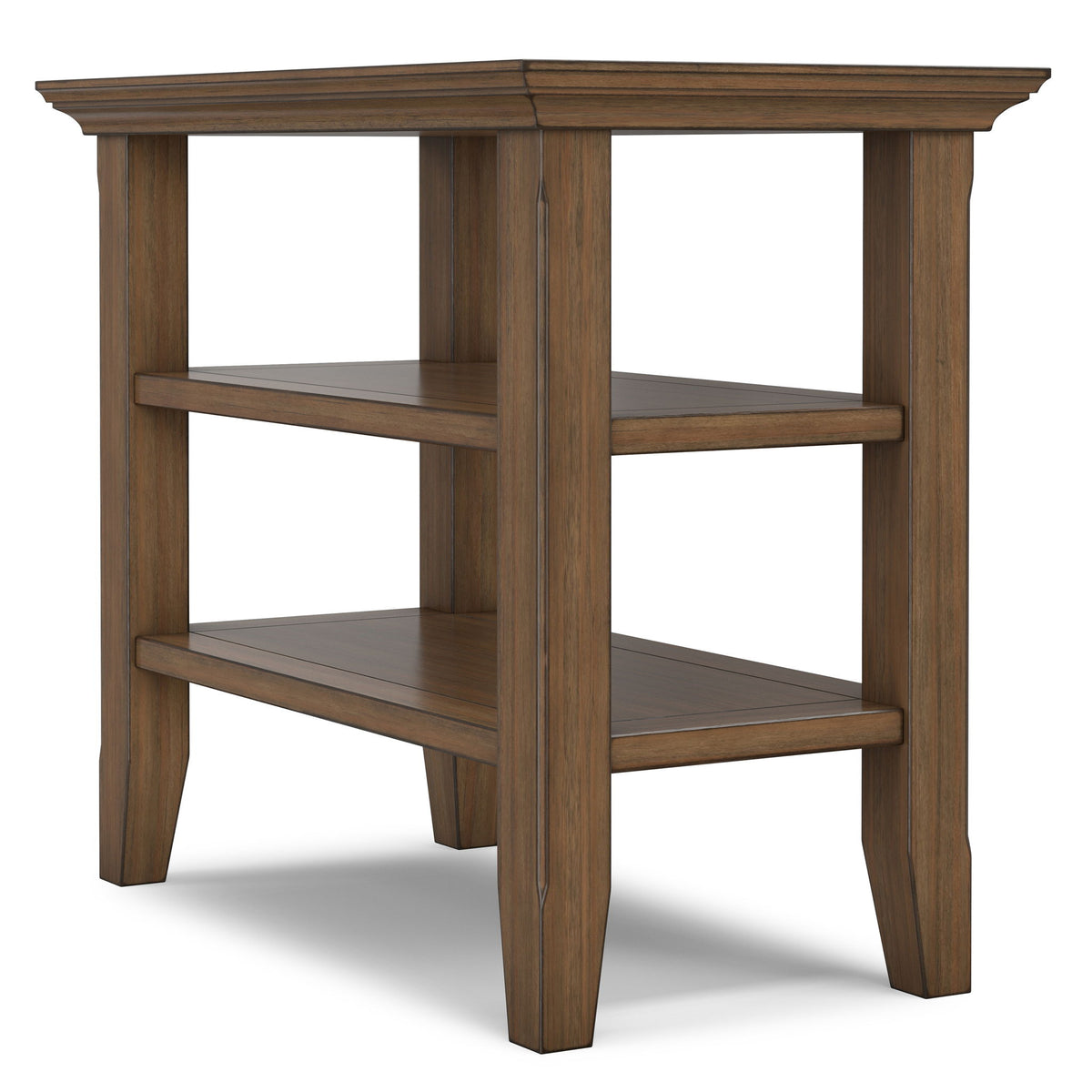 Acadian - Narrow Side Table - Rustic Brown