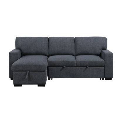 Terrence - Pull Out Sofa Bed - Dark Gray