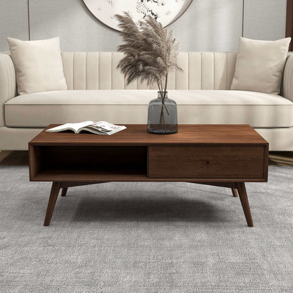 Caroline - Coffee Table - Walnut Brown