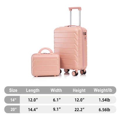 Spinner Luggage Set & Combination Lock