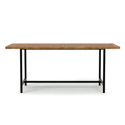 Campbell - Dining Table - Burnt Wax