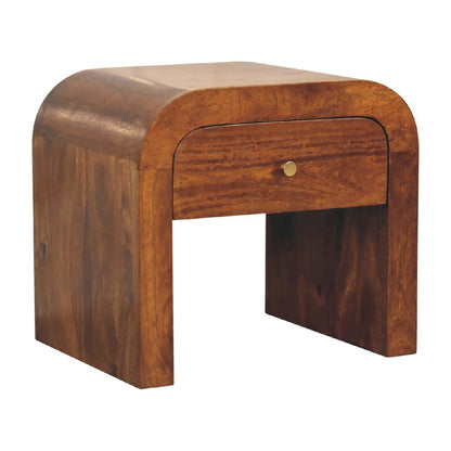 Mini Darcy - Nightstand With Curved Edges