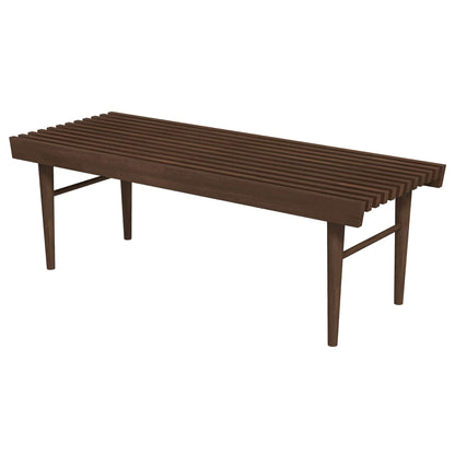 Mia - Bench - Dark Brown