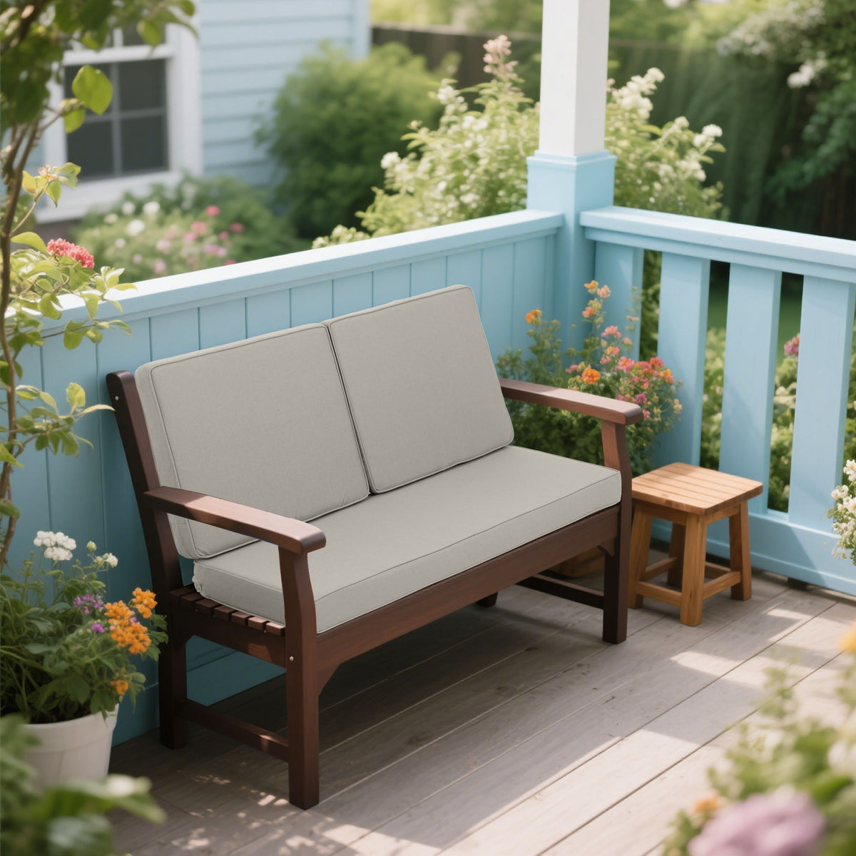 Deep Seat Waterproof Replacement Patio Chair Cushions For Patio Furniture