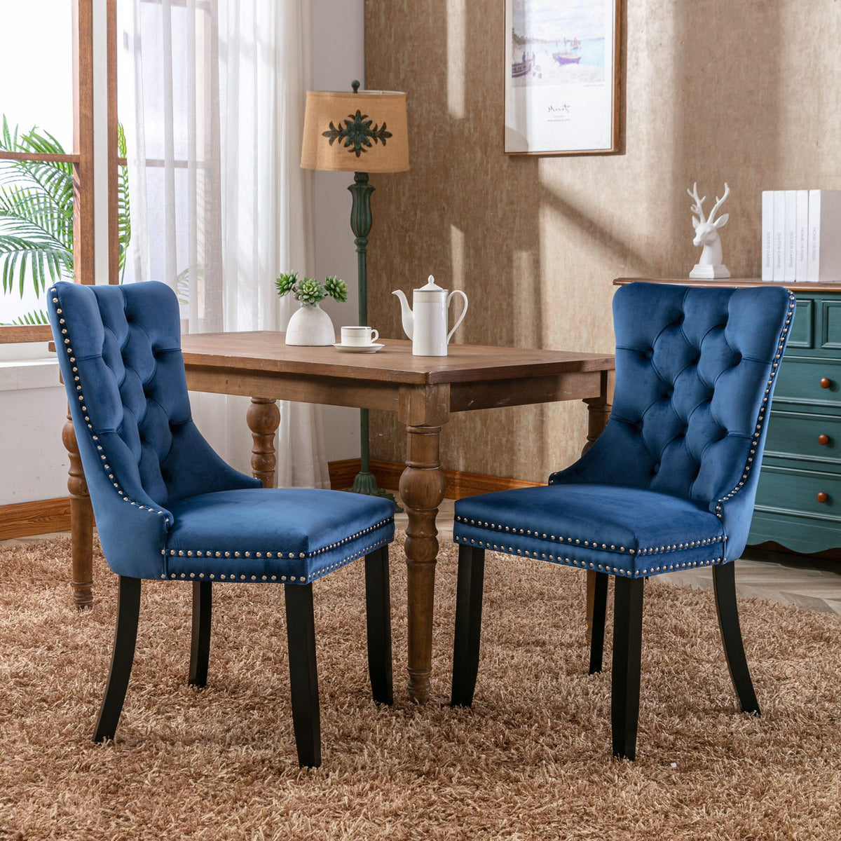 Nikki - High-End Tufted Dining Chair (Set of 2)