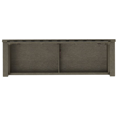 Brooklyn - Entryway Storage Bench - Farmhouse Gray