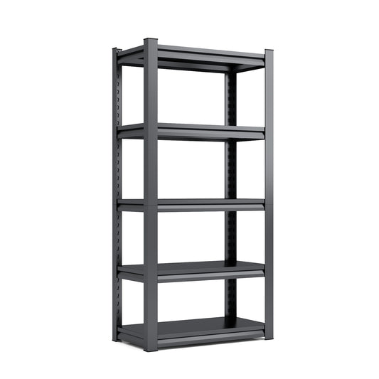 Industrial Heavy Duty Metal Garage Shelving Unit, Adjustable Storage Rack