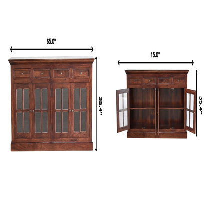 Large Glazed Sideboard