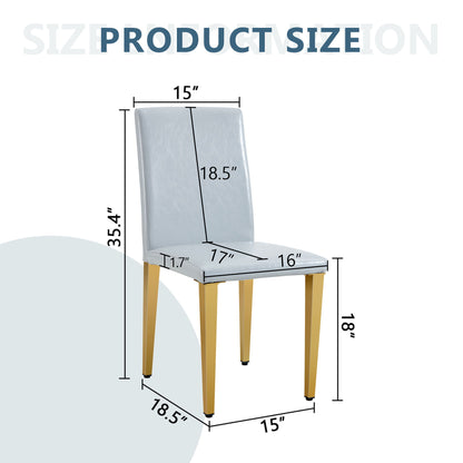 Modern Dining Chairs With Metal Legs