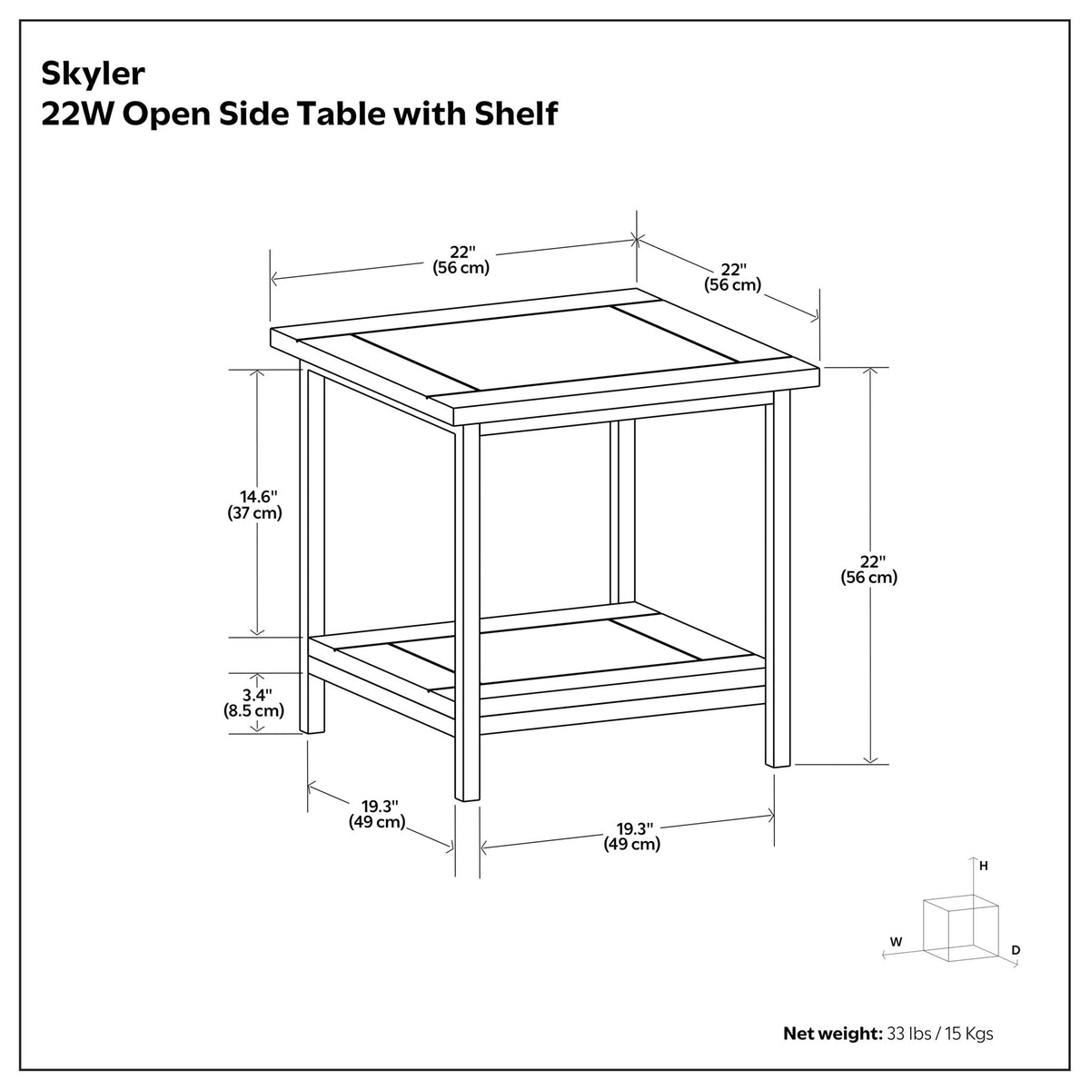 Skyler - Handcrafted Multipurpose Table