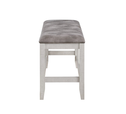 Richland - Counter Height Bench - White