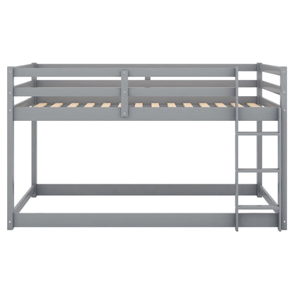 Floor Bunk Bed With Ladder