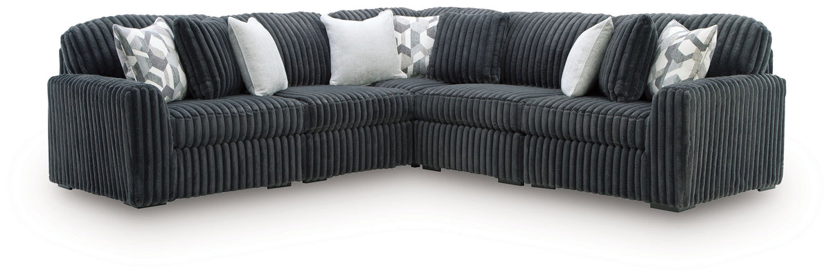 Midnight-Madness - 5 Piece Sectional